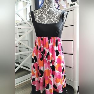 Lovely, Vibrant ,Maggie London Floral Dress